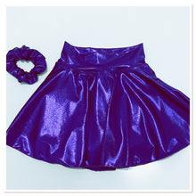 Load image into Gallery viewer, Lycra Twirly Skirt with attached Hot Pants
