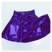 Load image into Gallery viewer, Lycra Twirly Skirt with attached Hot Pants
