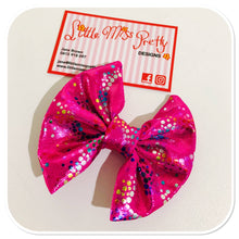 Load image into Gallery viewer, Hair Bow  ( Pink  )
